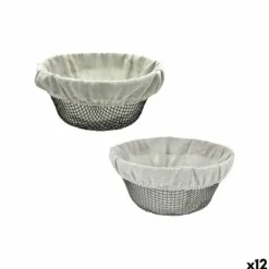 Brödlådor & Brödpåsar-Brödkorg Metall 23 x 23 x 10 cm (12 antal)