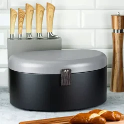 Brödlådor & Brödpåsar-Brödkärl i stål KLAUSBERG KB-7576