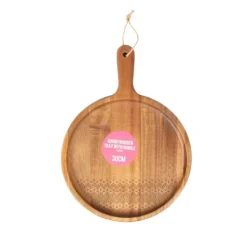 Bricka ETNO WOOD 30x22cm, akacia