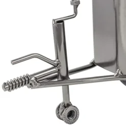 Vinflaskhållare-Brubaker Flaskhållare 'Van 2 Places' - Metallskulptur - Silver - med presentkort