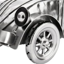 BRUBAKER Vinflaska Ställ Oldtimer i Metall Nostalgisk Bil - 32 cm Dekoration för Vinflaskor