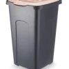 BRUN SORTERAD AVFALLSBEHÅLLARE 50L - KAPACITET BRUN