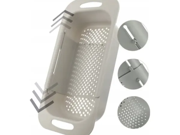 Durkslag & Silar-Brunbeste REGULÄRISERBAR FÖRLÄNGBAR BASKET FÖR SINKAR 3290