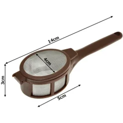 Bryggsil aluminium för bryggning av te kaffe örter bryggkorg