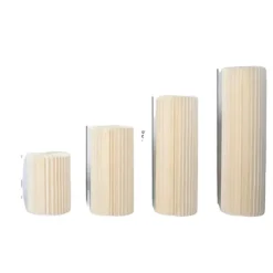 Tillbehör För Matservering-Buffetstativ, Klart PVC-material, Robust och Elegant Design,vit 40 60 80 100