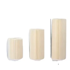 Tillbehör För Matservering-Buffetstativ, Klart PVC-material, Robust och Elegant Design,vit 40 60 80