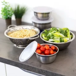 Bunkeskålset, Rostfritt stål, Silver