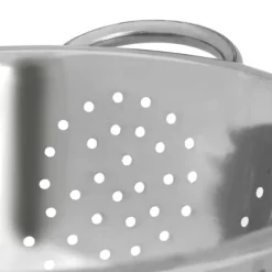 Bunkeskålset, Rostfritt stål, Silver