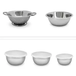 Bunkeskålset, Rostfritt stål, Silver