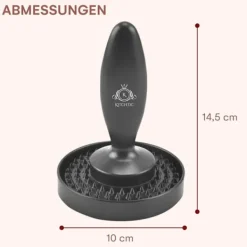 BURGARPRESS HAMBURGARKÖTTSTÄNST manuell 10 cm non-stick