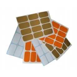 Tillbehör Till Matförvaring-Burketikett 7,5x4 cm för marmelad 48 st. mattsvart