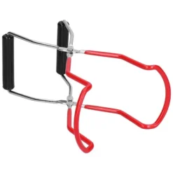 Burkklämma Multifunktionell Rostfri Stål PP Skållningsskyddande Tallriksklämma Köksverktyg (Röd)