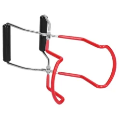 Burkklämma Multifunktionell Rostfri Stål PP Skållningsskyddande Tallriksklämma Köksverktyg (Röd)