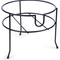 Tillbehör För Matservering-Burkställ med kransvart bas för dryckesdispenser