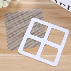 [921330C] 1 Set Fönster Skärm Patch Dörr Skärm Reparation Strip Sticker Mesh Kit