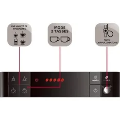 Melitta Caffeo F530-102 Passione Svart