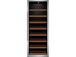 Vinkylar-Caso WineSafe 43, Vinkylare med kompressor, Fristående, 43 flaska/flaskor, 117 W, G, Rostfritt stål