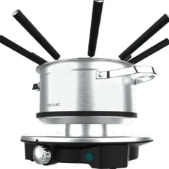 Cecotec Electric cheese, chocolate and oil fondue, 1500 W and 8 forks.