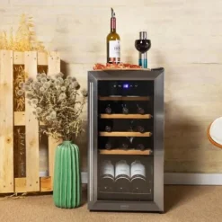 Cecotec Vinkällare Bolero GrandSommelier 1550 Kompressor i rostfritt stål