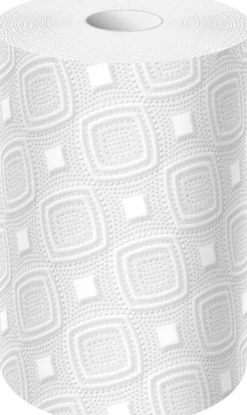 Cellulosahanddukar i rulle VELVET The Longest, 2-lagers, 90 ark, 2 st., vita 100 % cellulosa VLK-5110082