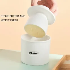 Ceramic Butter Keeper Multipurpose Stor kapacitet Säker Miljövänlig Keramisk smörtank
