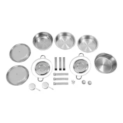 Tillbehör För Matservering-Chafing dish bufféset, 4,5 L matvärmare, rostfritt stål, guld, alkoholbränsle, självservering för fester/bröllop