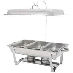 Tillbehör För Matservering-Chafing Dish Buffévärmare - Serveringsvärmare - Rostfritt Stål - För Catering, Restaurang & Hotell - Kommersiell