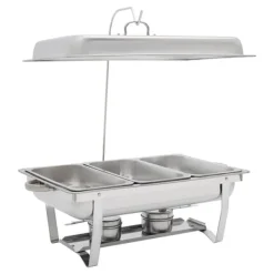 Tillbehör För Matservering-Chafing Dish Buffévärmare - Serveringsvärmare - Rostfritt Stål - För Catering, Restaurang & Hotell - Kommersiell