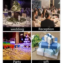 Champagneglas - TD® - 1 Grupp (2) - Kristallglas - Bröllopsgåva - 5 cm i diameter