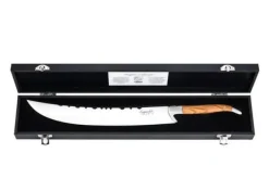 Folieskärare-Champagnesabel Laguiole Olivträ SdV