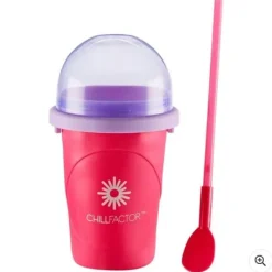 Slushmaskiner-ChillFactor Slushy Maker Berry Burst Pink