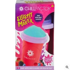 Slushmaskiner-ChillFactor Slushy Maker Berry Burst Pink