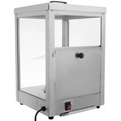 Chip Värmeskåp, 300W Effekt, Bänkdiskdesign,Silver