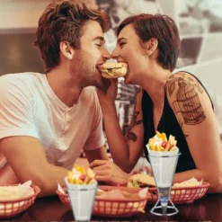 Chipshållare, 16x9,5 cm, Silver