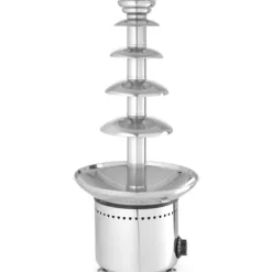 Fondueset-Chokladfonduefontän 5 nivåer, stål, 265 W - Hendi 274156