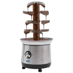 Fondueset-Chokladfontän, 1,2L kapacitet, 4 nivåer, 220-240V, 150-190W, 19 cm x 42,5 cm