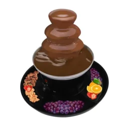 Fondueset-Chokladfontän, 3-nivådesign, 0,45 kg kapacitet, lätt att rengöra