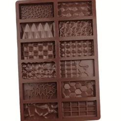 Chokladform - Dubai Choklad Silikonform -12 mönster