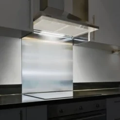 CIARRA dekorativ huva 60cm A++ 2st Kolfilter 370m³/h Återvinning eller evakuering 3 hastigheter INOX