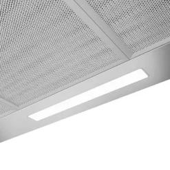 Köksfläktar-CIARRA Kåpa 90cm A++ 370 m³/h 3 hastigheter Evakuering & återvinning med 2st kolfilter i rostfritt stål