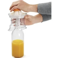 Juicepressar-Citruspress - Metaltex - 300 ml - Transparent - Vit - 14 x 15 cm