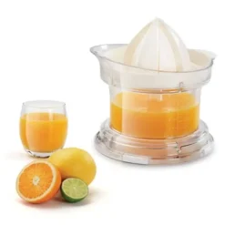 Juicepressar-Citruspress - Metaltex - 300 ml - Transparent - Vit - 14 x 15 cm
