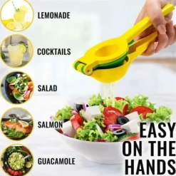 Citruspress Rostfritt Stål Gul