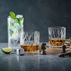 Orrefors Glas-City Whiskyglas Old Fashioned 25cl, 2-pack -