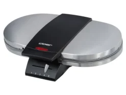 Cloer 1329 - Våffeljärn - 1.2 kW - matt rostfritt stål