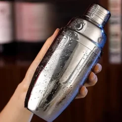 Cocktail set Dubbel shaker 750ml Rostfritt stål Silver 13 delar