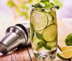 Cocktail shaker Set - Rostfritt stål Silver 5 dela