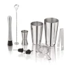 Verktygsset För Drinkar-Cocktailbartenderset i 9 delar. KINGHOFF KH-1708 Shaker