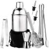 Cocktailset 9-delar Barset 550ml Shaker Rostfritt Stål