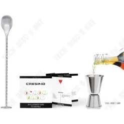 Verktygsset För Drinkar-Cocktailshaker - TD® - 550 ml - Rostfritt stål - Verktygset - Silver